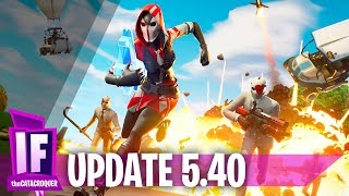 fortnite lanzaventosas y nuevo modo update 5 30 - patch note fortnite 530