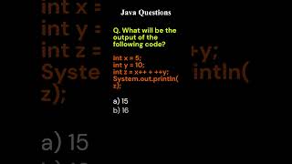 Java Interview Question - Part 21: Output of Code with Increment Operators Explained!