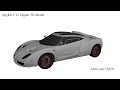 spyker c12 zagato 3d model