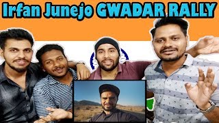 Indian Guys Reacts To Irfan Junejo GWADAR RALLY Vlog | Krishna Views