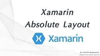 Xamarin.Form Absolute Layout