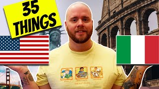 35 Differences Between Italy & America (From an American in Italy)