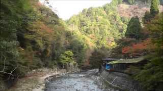 高雄 神護寺 清滝 その1 京都の紅葉名所　Jingo-ji Temple Takao autumn leaves attractions in Kyoto part.1