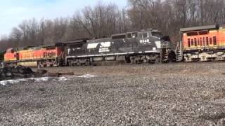 Foreign power! Railfanning Wellsboro, IN