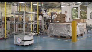 Autonomous mobile robots simplify intralogistics at Diva International