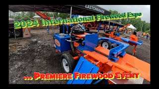 2024 International Firewood Expo - #firewood #woodsplitter #woodhound