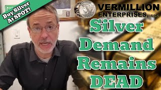 Florida Coin Shop Silver \u0026 Gold Premiums | Silver Demand Remains DEAD | Viewers' Questions Answered