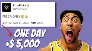 How I Made $5000 on PrizePicks and Underdog in 24 Hours (Best Strategy)