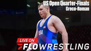 Greco-Roman Quarterfinals | 2023 US Open Wrestling, Day 1 LIVE