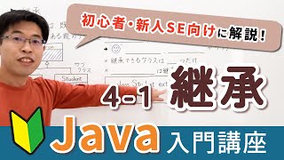 継承のメリットやextendsの使い方を理解しよう【Java入門講座】4-1 継承