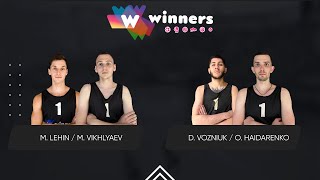 Winners Beach Volleyball. Men. M. Lehin / M. Vikhlyaev - D. Vozniuk / O. Haidarenko 03.02.2025