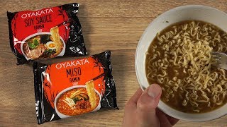 Oyakata Instant Miso Ramen Soup \u0026 Soy Sauce