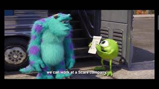 Mike and Sullivan Get Job in Monster.inc | Monster University | Clip HD
