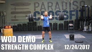 Wod Demo - Burpee Cleans E2MOM (Paradiso CrossFit)