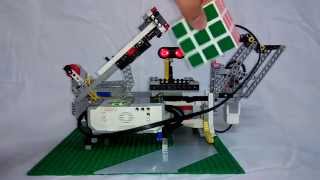Lego Mindstorms EV3 Rubik's Cube Solver