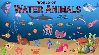 The Aquatic Encyclopedia: 100 Water Animals | Underwater Life | Sea Animals | Water Animals