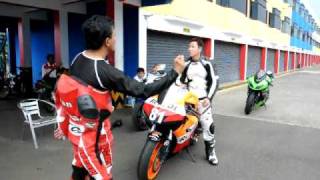 how to race with mr. Dyan from SBK riders