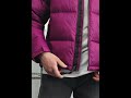 THE NORTH FACE Shiny Retro Nuptse Down Jacket Boysenberry TNF Black Men | Zalando