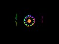 Rotating Circle Graphics Design using Python turtle 🐢 #python  #coding #codingshorts #viral
