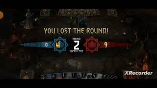 Gwent, My brainrot Monster deck wasn't enough against that harmony pointslam