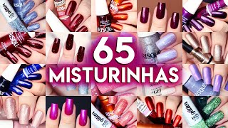 Todas as MISTURINHAS de ESMALTES de 2023 | Retrospectiva Esmalte e Cor por Gabriela Becker