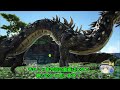 【ark mod実況】森林遺跡の湖に住まう伝説の霊獣！ドラゴンキングの一角『龍』をテイムせよ！【ゆっくり実況】