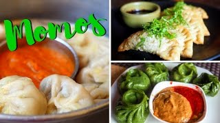 Nepali Food - Momo taste test in Kathmandu, Nepal