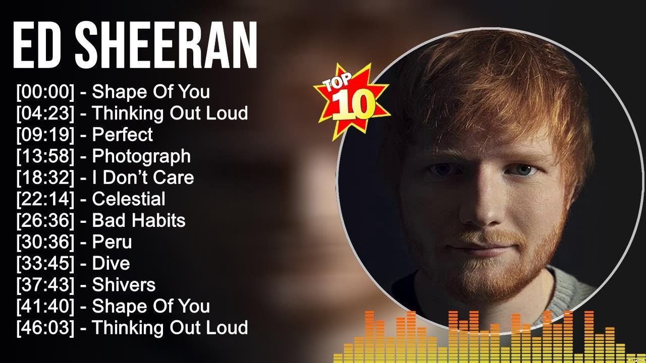 Ed Sheeran Greatest Hits 2023 ~ Billboard Hot 100 Top Singles This Week ...