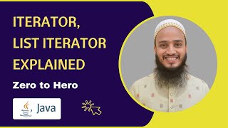 Iterable, Iterator, ListIterator Interfaces in Java | Tutorial | Implementation | Part 2