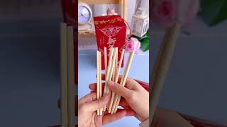 用几个红包在加上一次性筷子，来做个红灯笼吧！#手工diy #手工 #diyideas #diycrafts #diy #diyprojects #手作diy #原创手作