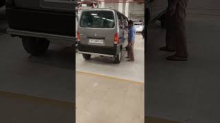 hardworking old man uncle washing car in workshop #shorts #viral #trending #ytshorts