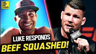 Luke Rockhold Finally SQUASHES BEEF With Michael Bisping