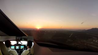 Embraer Phenom 300 - Chasing the Sun in Floripa