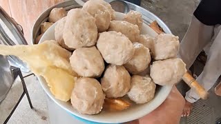 BAKSO PRASMANAN VIRAL 15 RIBU AMBIL SEPUASNYA LUBER SAMPAI TUMPAH SE ABREG ABREG