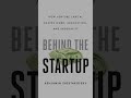 Audiobooks Voiceover by Rick Adamson: Behind the Startup from Tantor Media by Benjamin Shestakofsky