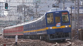 東武ファンフェスタ2015　ツートン+フライング東上色　東武8000系8111F＋8198F　10両特別編成