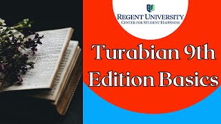 Turabian 9th Ed Basics
