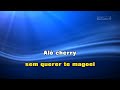 ♫ Demo - Karaoke - ALÔ CHERRY  - José Ricardo