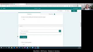 MS Forms module 4 - Sections