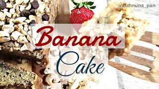 Banana Cake | Resep Cake Pisang Anti Gagal | Padat, gurih dan wangi | Rebake Resep Ayudiah Respatih