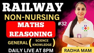 RRB Staff Nurse Exam Preparation//Non Nursing Math's And Reasoning//Hotspotnursing