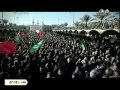 الحشود المليونية لزيارة اربعينية الامام الحسين ع مشهد لا يوصف تصميم رائع مع لطمية باسم الكربلائي