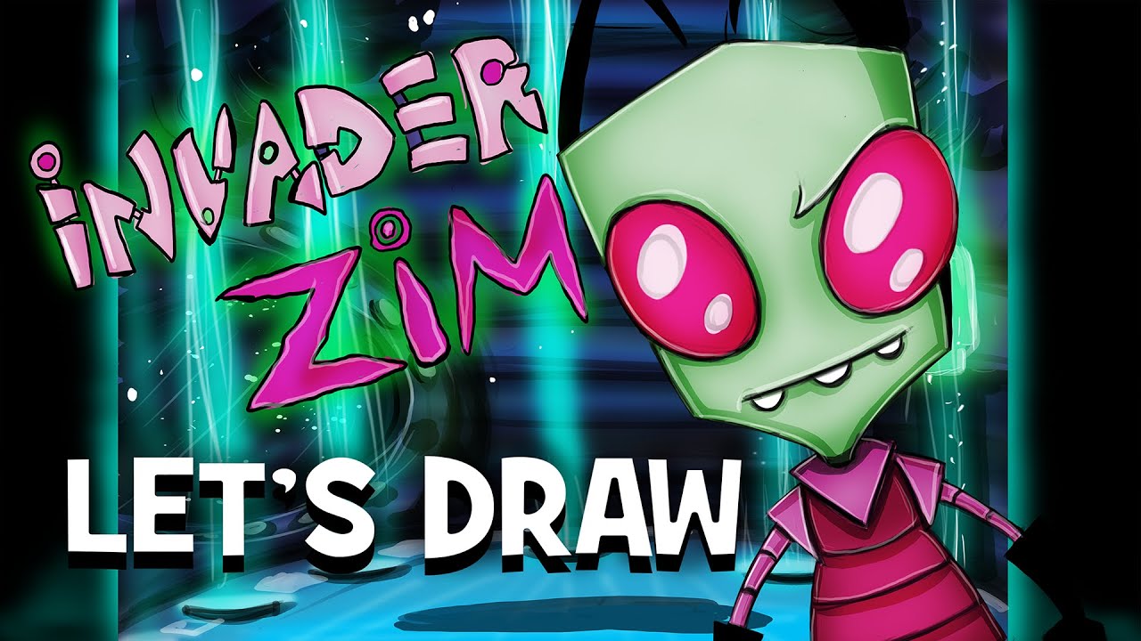 Invader Zim Let S Draw Youtube