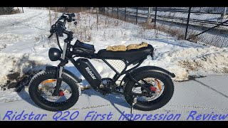 Ridstar Q20 first impression review