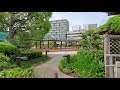 阪神尼崎駅【駅周辺 散策動画】床下川東公園～公園から見える駅の発着風景