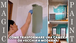 Come trasformare una camera con il colore! 1PARTE ChalkPaint per il fai da te DIY Elisa \u0026 MagicPaint