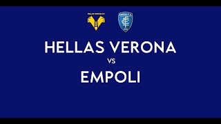 HELLAS VERONA - EMPOLI | 2-1 Live Streaming | SERIE A