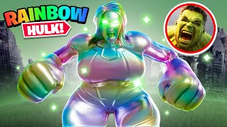 THICCEST RAINBOW HULK IN FORTNITE