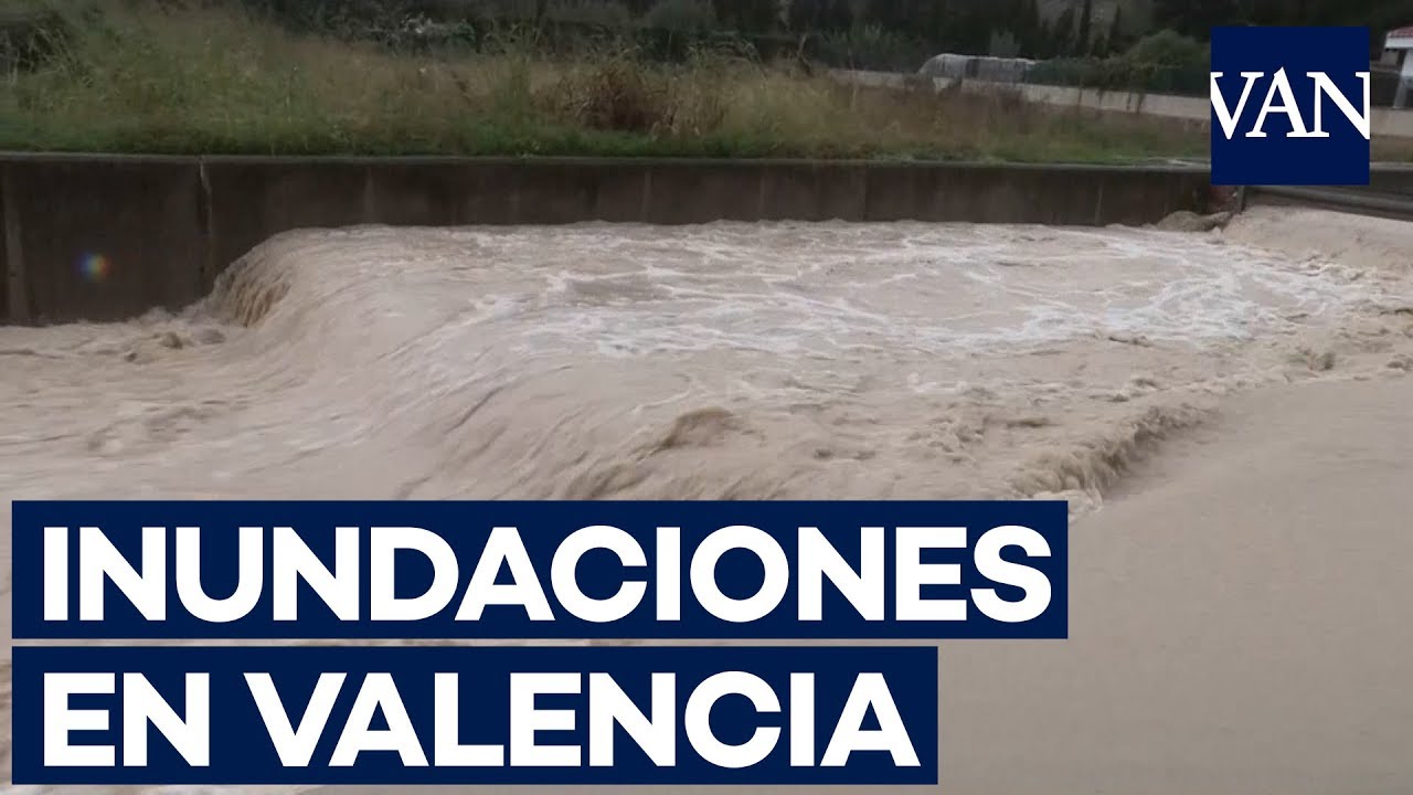 INUNDACIONES En VALENCIA Y CATALUNYA - YouTube