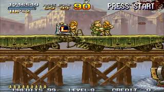 Metal Slug X ROM Hack Unlimited Firepower Starlight Cuztom